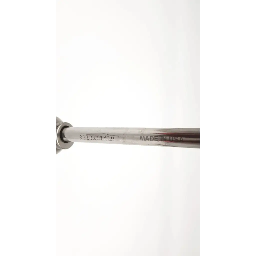 Stainless steel handle of stryker 10mm 30° endoscope with engraved serial number and made in usa marking