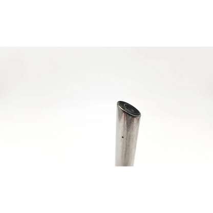 Shiny metallic stryker 10mm 30° endoscope with a slightly worn cylindrical pipe and open circular end
