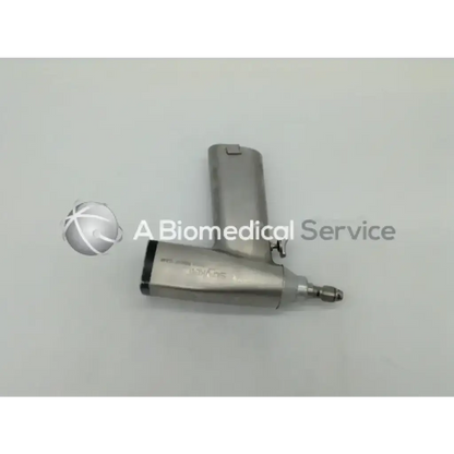 Silver stryker 2106 orthopedic surgical reciprocating drill with cylindrical handle and precision bit attachment