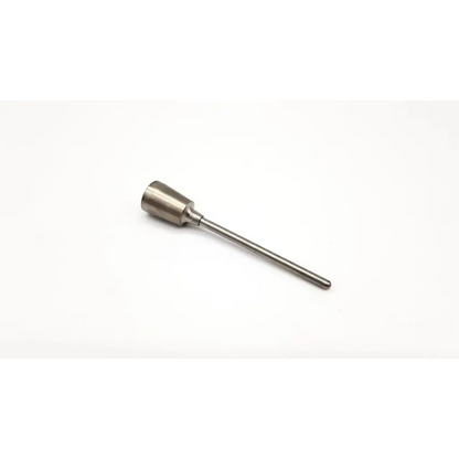 Stainless steel stryker 233 50 103 meniscus suture instrument with cylindrical tapered head and smooth shaft