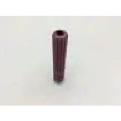 Dark brown cylindrical metal sleeve with vertical ridges for stryker 234-020-003 acl instrument handle end piece