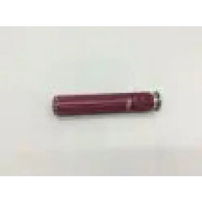 Stryker 234-020-003 acl instrument handle end piece featuring a sleek red cylindrical handle with metallic silver head and textured grip