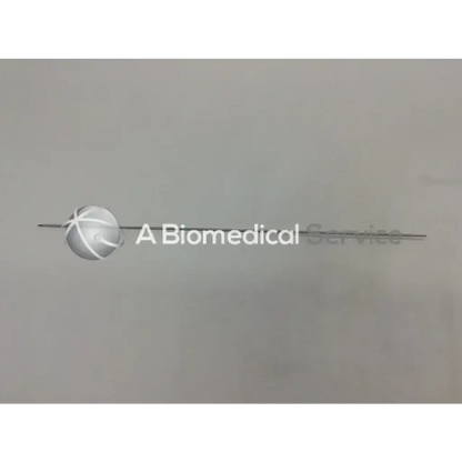 Stryker 234-500-224 sleek silver 2.4mm forked femoral eyeloop guide pin with intricate white crosshatch head design