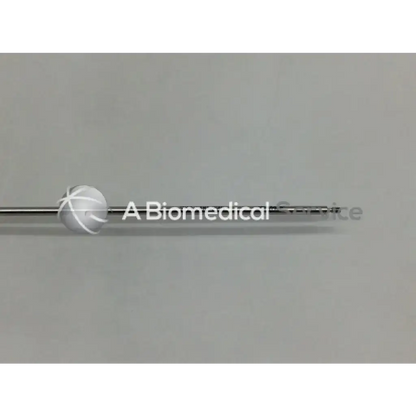 A sleek metallic threaded pin 234-500-225 with a white spherical cap embossed with the stryker logo