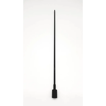 Stryker poole suction tube black laparoscopy with metal antenna rectangular base and slender shaft
