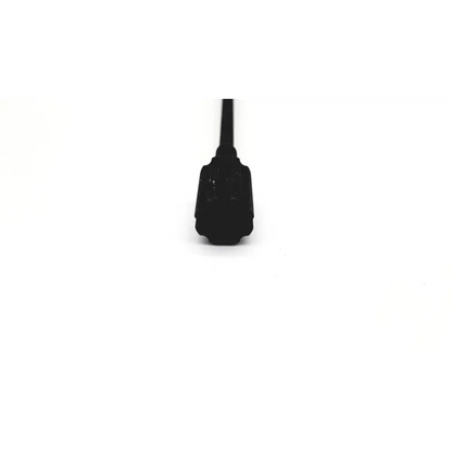 Black plastic usb-c connector on stryker poole suction tube black laparoscopy for medical suction use
