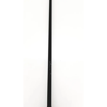 Black laparoscopic poole suction tube with smooth matte finish and subtle embossed text on suction tube black strap