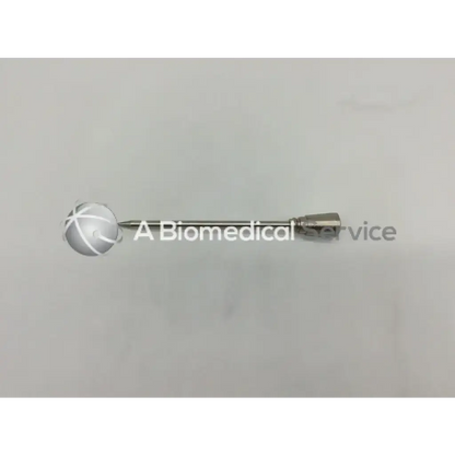Silver surgical needle with spherical cross-hatched head and tapered shaft for stryker 270-713-200 arthroscopic trocar ad5-270