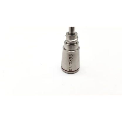 Silver metallic fuel injector nozzle with serial number 07j0893 for stryker 275-722-200 arthroscopy instrument obtrurator