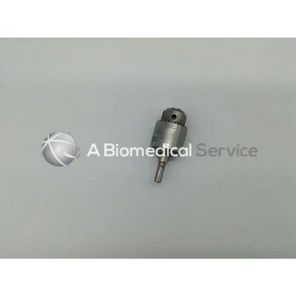 Silver metallic stryker 277-82-131 key drill stem with jacobs chuck and tapered shank for surgical use