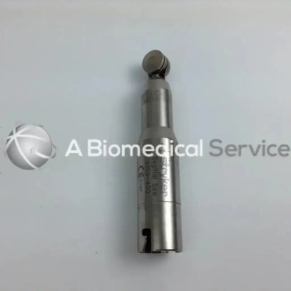 Stoker 400-160 surgical handpiece with metallic silver finish and engraved branding in stryker 4505 cordless driver set with aesculap case