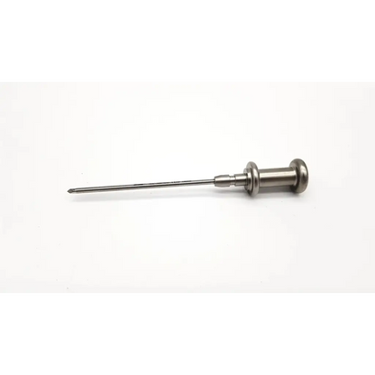 Stainless steel trocar da24-52 surgical needle with rounded handle and pointed tip for precise medical use