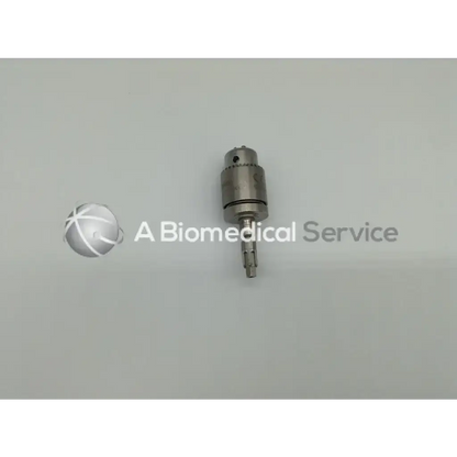 Silver metallic surgical drill bit with cylindrical body and threaded shank for stryker jacobs chuck 6203-131-000
