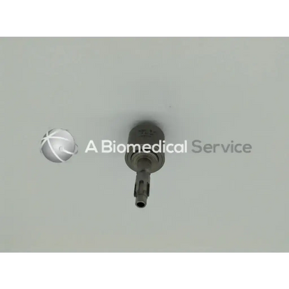 Silver metallic surgical large reamer with cylindrical body and threaded end sryker 6203-210-000 for precision use