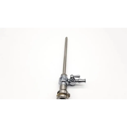 Stainless steel stryker 747-031-530 cannula single valve with long slender shaft and control valve mechanism