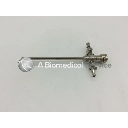 Stryker 747-031-550 stainless steel 8mm cannula with long slender shaft and articulated joints at handle end