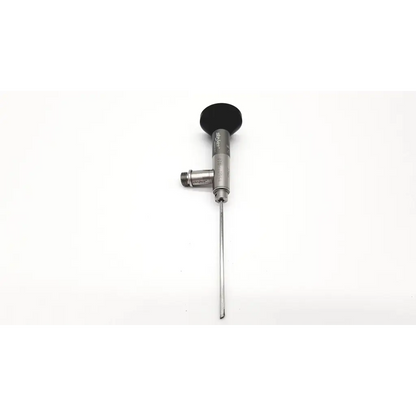 Stryker 99ec10964 2.7mm endoscopy instrument with silver metal and black ergonomic handle for precise 7mm endoscopy da24-29 use
