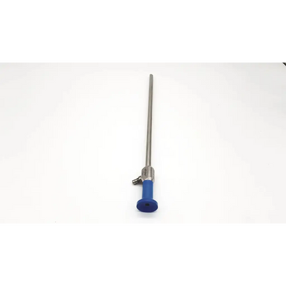 Silver surgical endoscope with blue ergonomic handle stryker autoclavable model 134 c 502-457-030