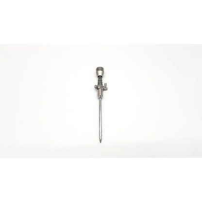 Silver surgical needle with threaded handle and sharp tip for stryker endoscopy arthroscope da54-163 use