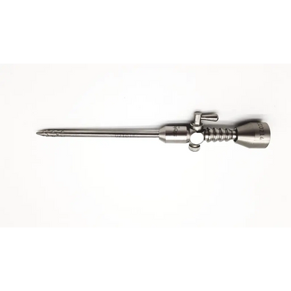 Stainless steel stryker endoscopy arthroscope da54-163 with slender pointed tip and threaded handle for precision use
