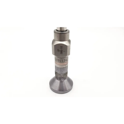 Silver metallic cylindrical gauge with hexagonal head and engraved markings for stryker endoscopy laparoscope da46-91