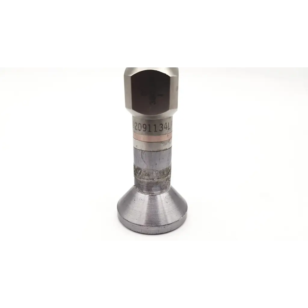 Silver metal nozzle with hexagonal top and serial 2091134l on stryker endoscopy laparoscope da46-91 body