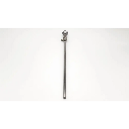 Silver metallic stryker endoscopy 380-10 0° laparoscope with cylindrical shaft and rounded capped tip da46-91 model