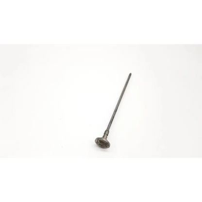 Metallic stryker endoscopy 5.8mm blunt obturator with slender stem and engraved markings along its shaft