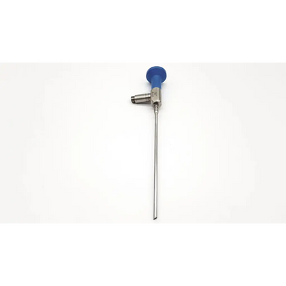 Blue-handled stryker endoscopy 30° 4mm autoclave surgical endoscope with metallic shaft for precise visualization
