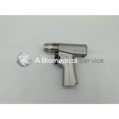 Silver-colored metallic stryker endoscopy 6205 system 6 dual trigger rotary ergonomic trigger rotary drill