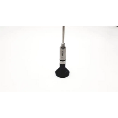 Silver and black stryker endoscopy 30° arthroscope da24-30 with cylindrical body and threaded top section 7-344-30