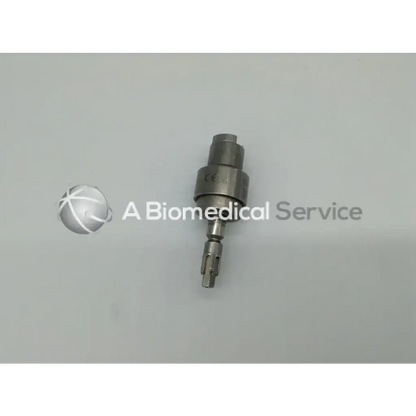 Silver metallic stryker hudson modified trinkle surgical instrument with cylindrical body and threaded ends