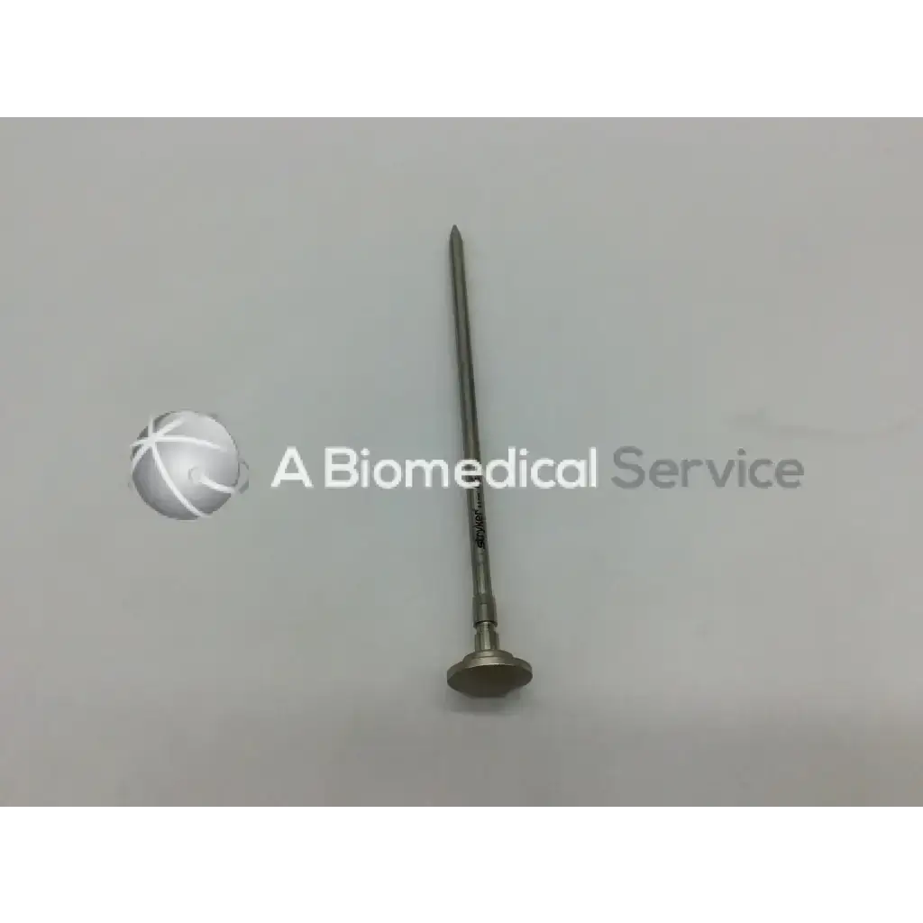 Stryker surgical 5.8mm pencil tip obturator metallic nail with sharp pointed tip and flat circular head