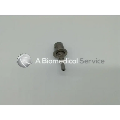Metallic cylindrical stryker surgical arthroscopic universal driver with threaded top and tapered end for arthroscopic use