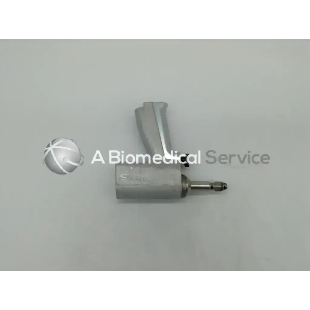 Silver metallic stryker system 5 orthopedic reciprocating saw handpiece with ergonomic handle and precision tip