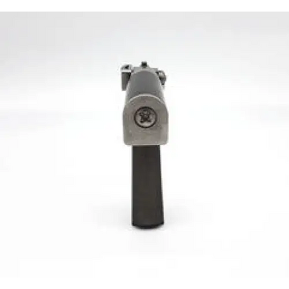 Gray metallic handgun with textured grip and engraved logo on the slide featured in stryker system 6 sagittal saw 6208 product image