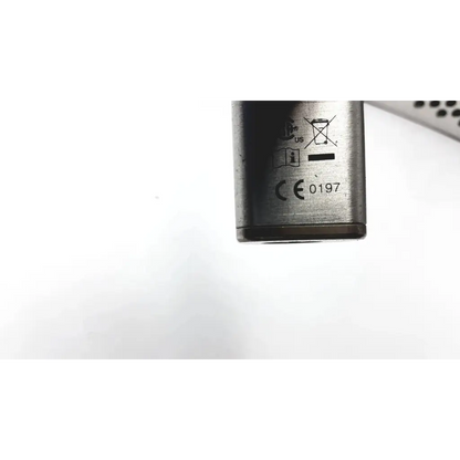 Silver metallic usb flash drive with engraved certification marks and matte finish for stryker system 7 large bone battery powered drill set