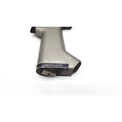 Gray metallic handheld laser scanner with black rubber grip and serial number for stryker tps micro driver 5100-88