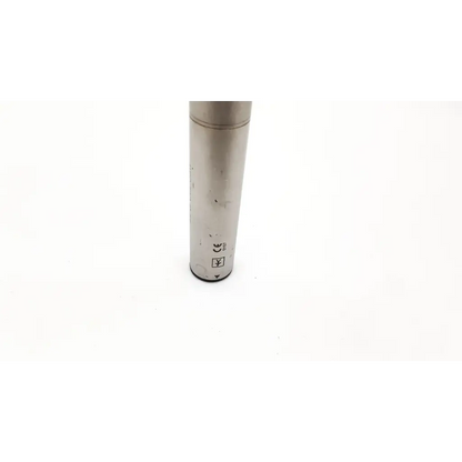 Silver cylindrical vape pen with sleek metallic finish and subtle branding for stryker tps osc product line
