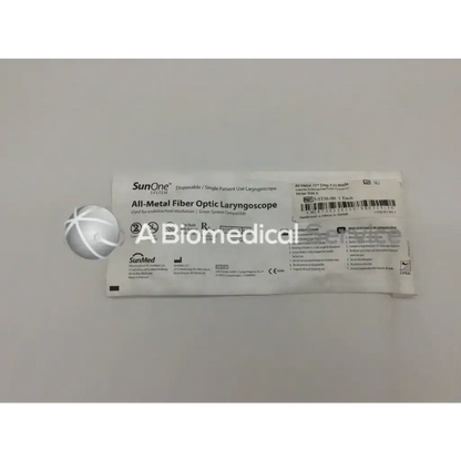 SunMed 5-5336-02 All Metal Fiber Optic Laryngoscope