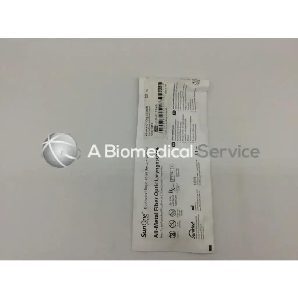 Load image into Gallery viewer, SunMed 5-5336-02 All Metal Fiber Optic Laryngoscope