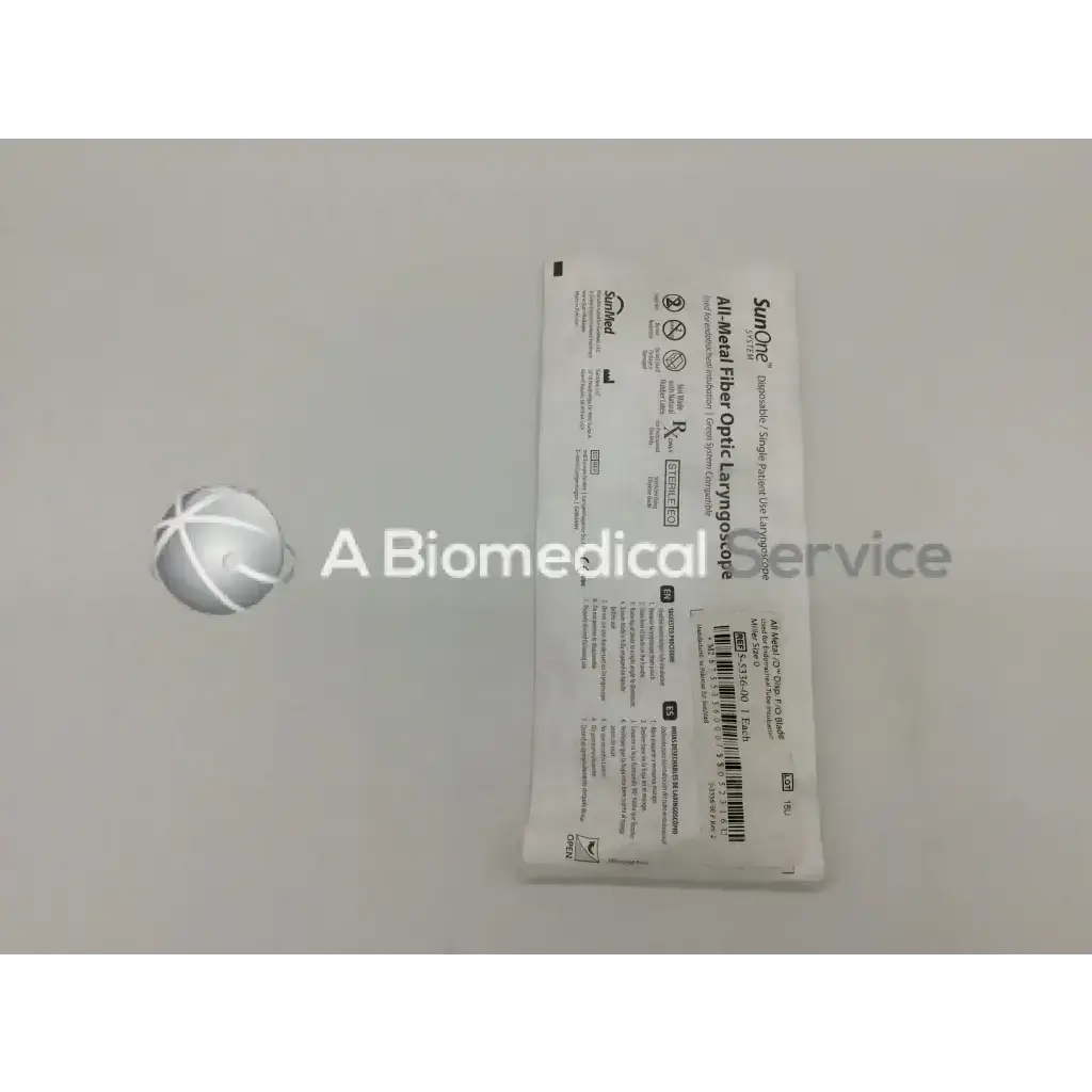 Load image into Gallery viewer, SunMed 5-5336-02 All Metal Fiber Optic Laryngoscope