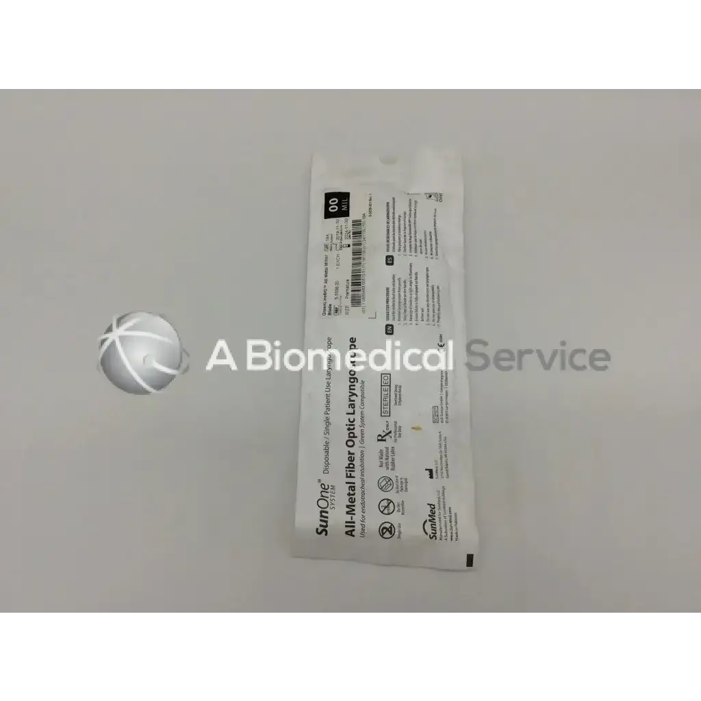 Load image into Gallery viewer, SunMed 5-5336-20 All-Metal Fiber Optic Laryngoscope MIL 00
