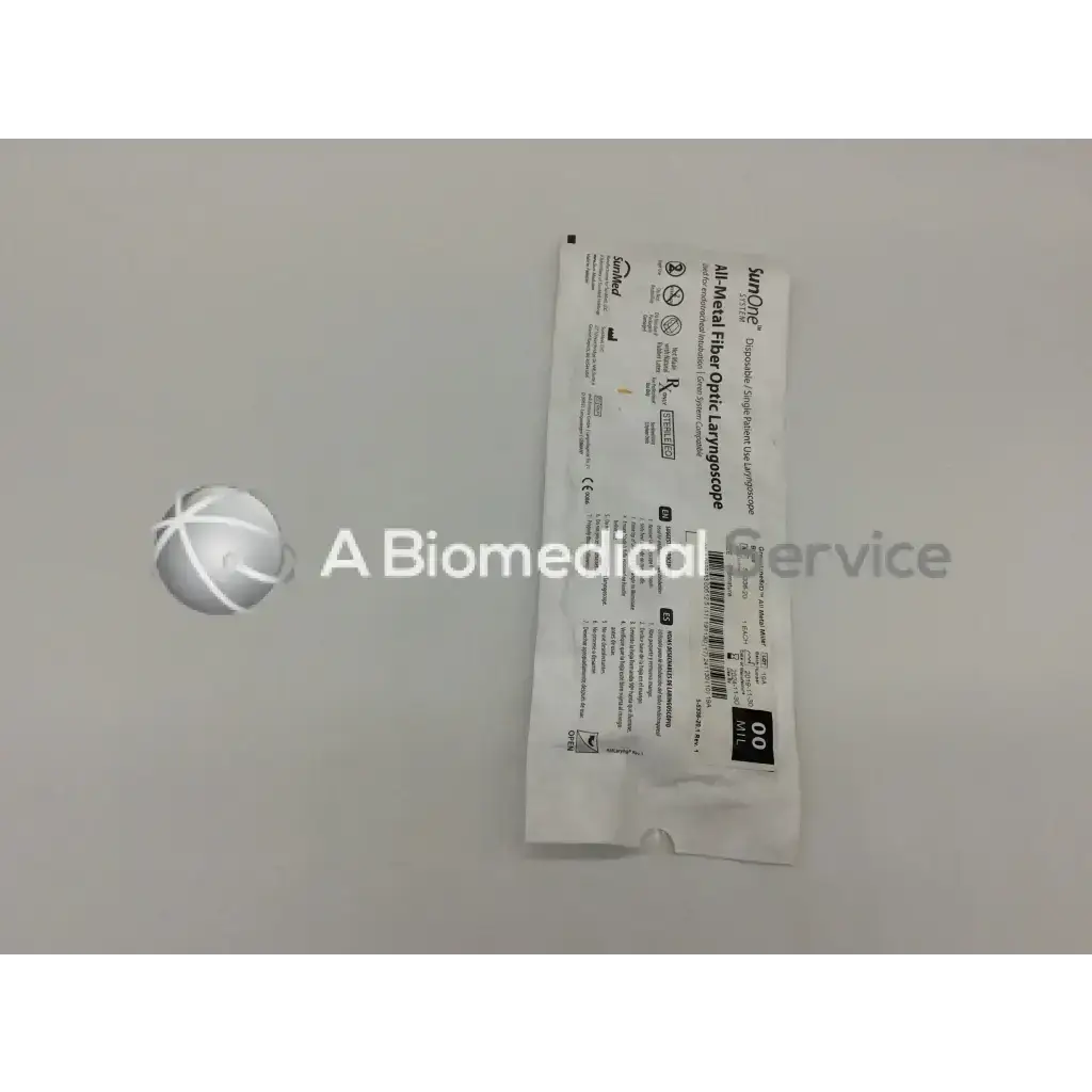 Load image into Gallery viewer, SunMed 5-5336-20 All-Metal Fiber Optic Laryngoscope MIL 00