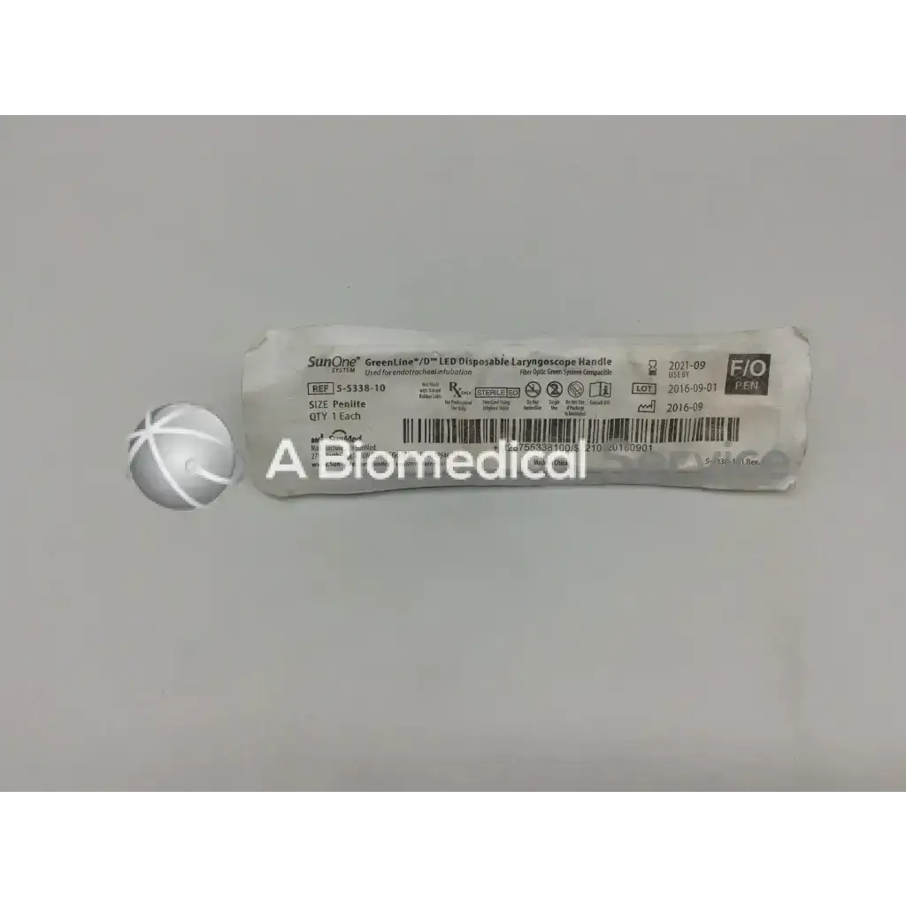Load image into Gallery viewer, SunMed Greenline/D LED Disposable Handle Size Penline