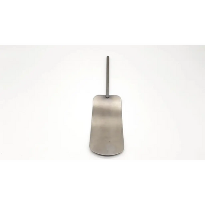 Stainless steel retractor blade malleable with sleek rectangular blade and slender handle for precise use