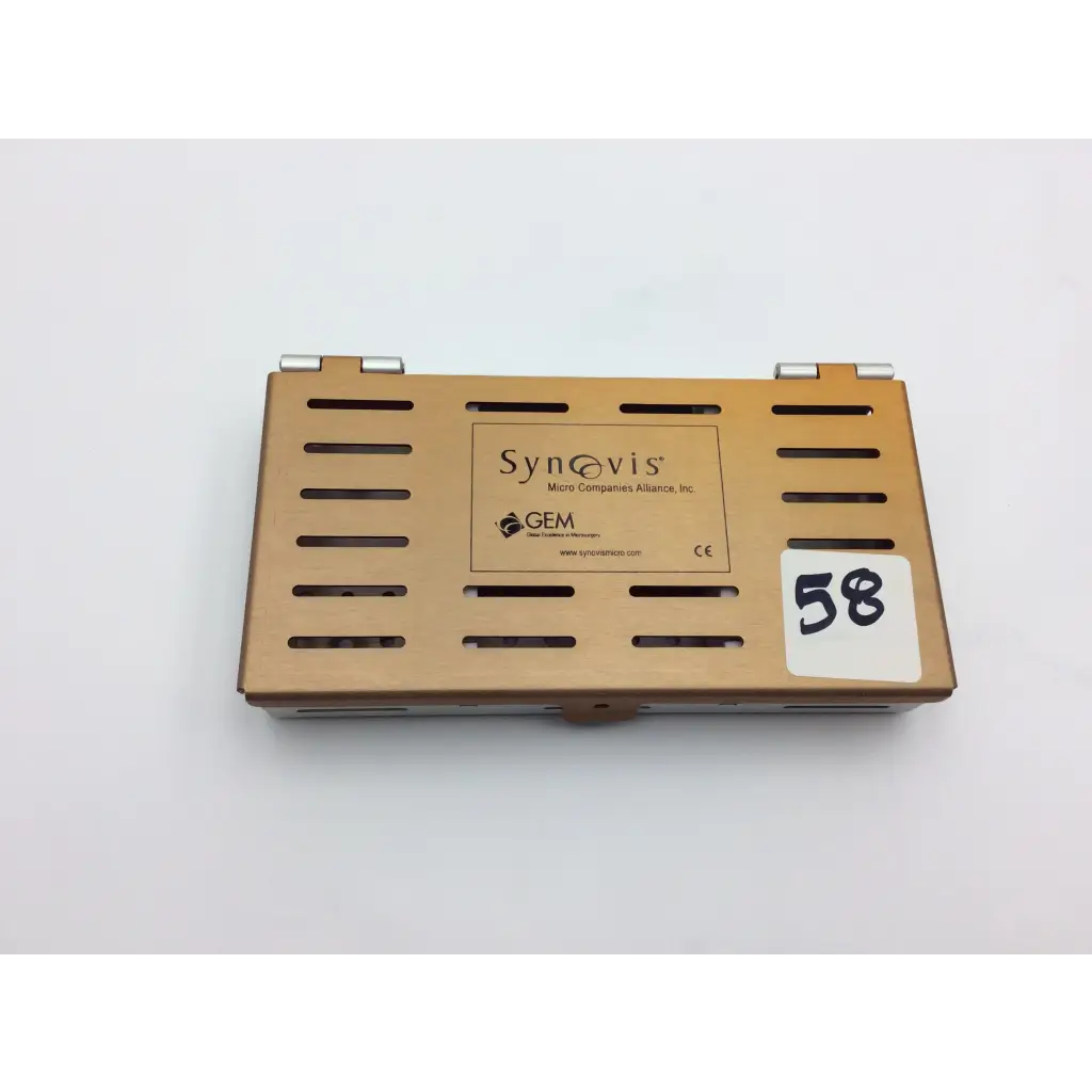 Load image into Gallery viewer, Synovis Gem Precision Instrument Microtray Organizer Case