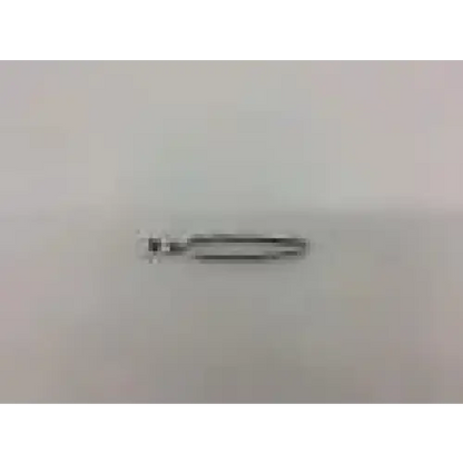 Silver metal tuning fork with polished reflective surface and two prongs used in depuy ace forceps by synthes 13571