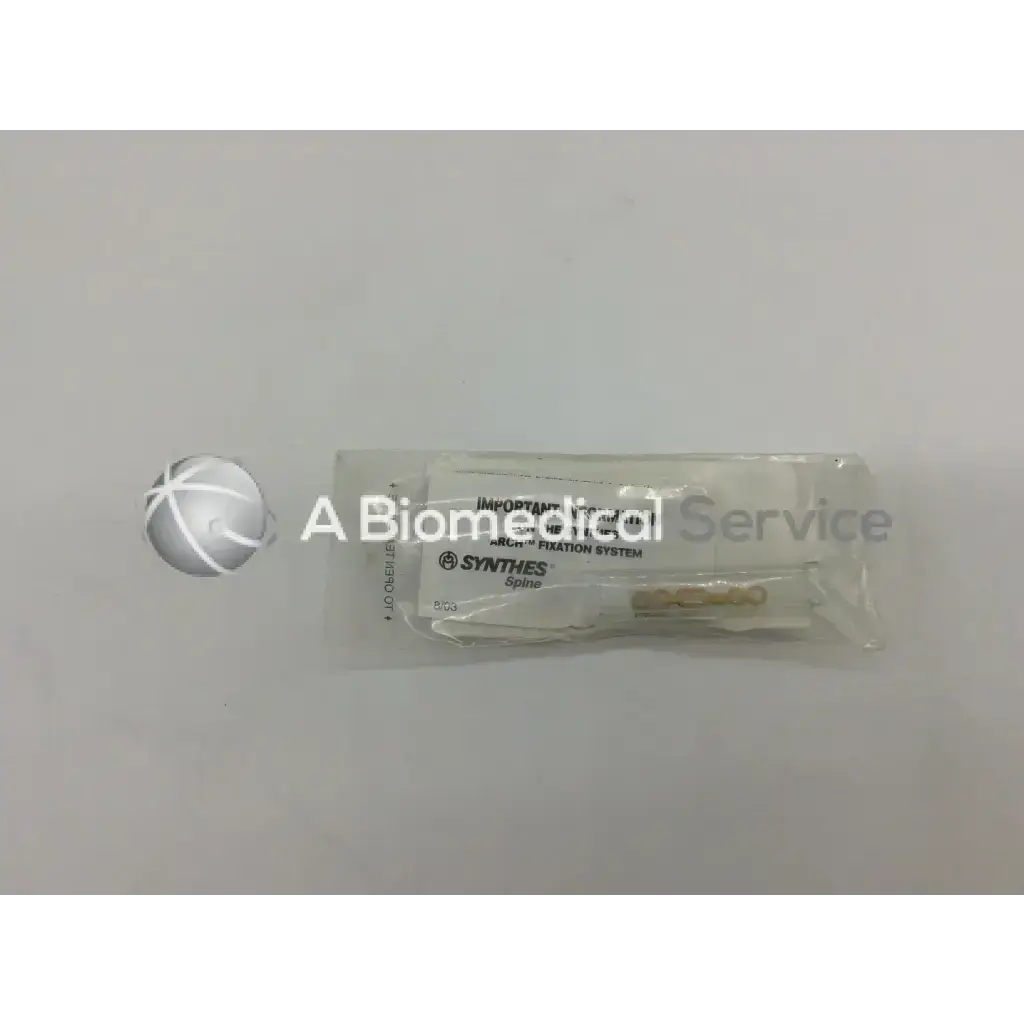Synthes 2.0MM TI Miniplate-Double Bend Arch Fixation System