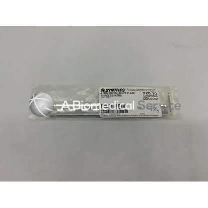 Sterile metallic 4.5mm broad dcp plate with ten holes 167mm packaged by synthes medical device manufacturer